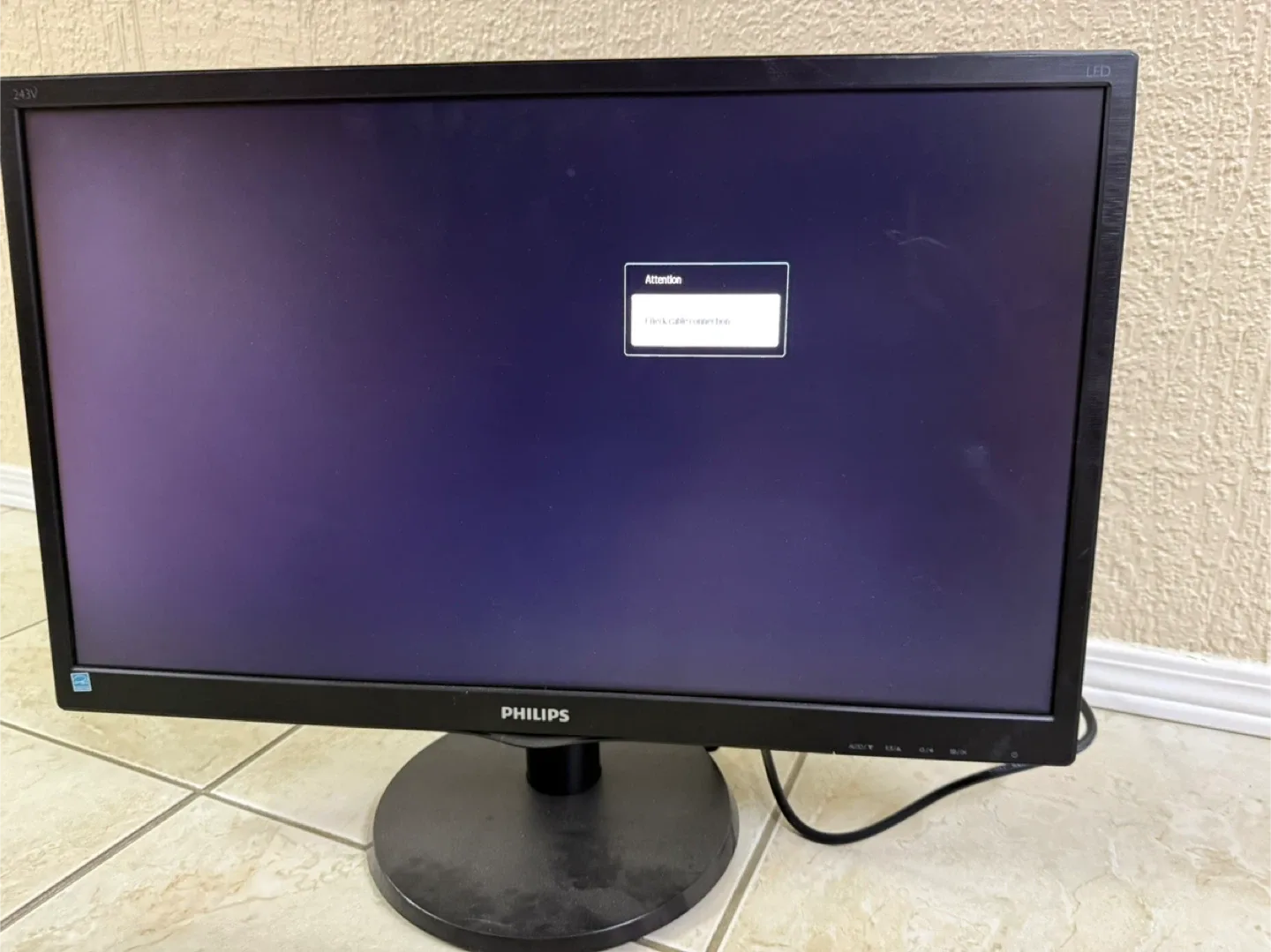 Philips LCD monitor image indicator(5)