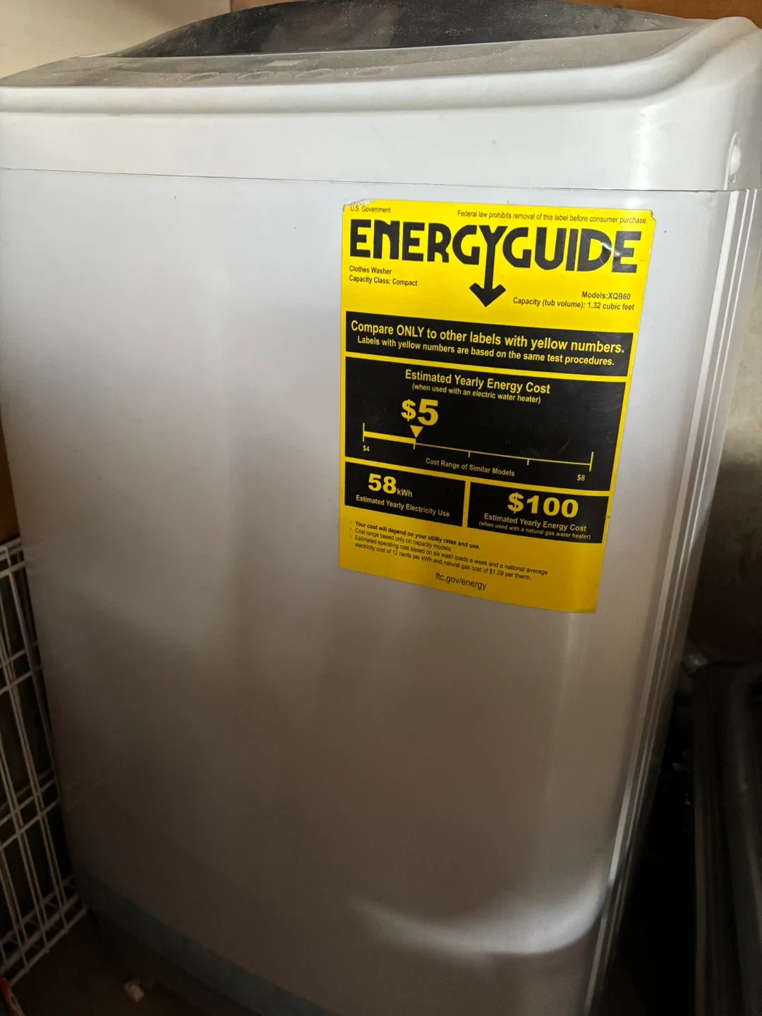 Vivo home Clothes Washer dryer - Compact image indicator(2)