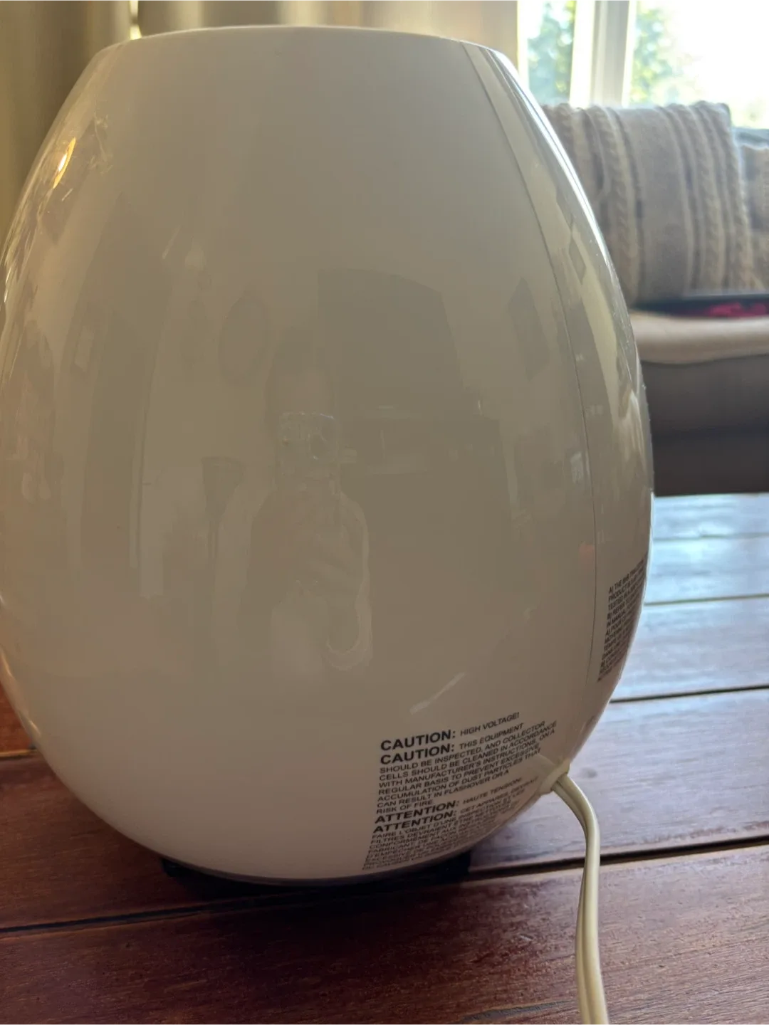 Bionaire Warm Mist Humidifier image indicator(4)