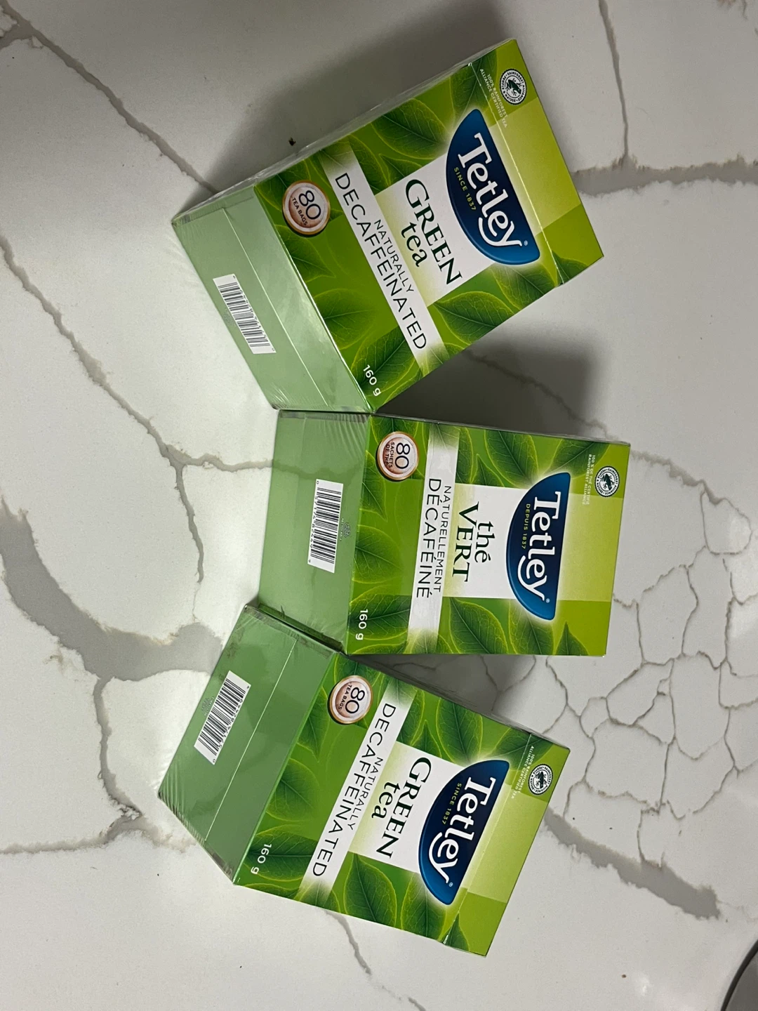 Sealed Tetley Green Tea ( Pack of 2) - photo 3