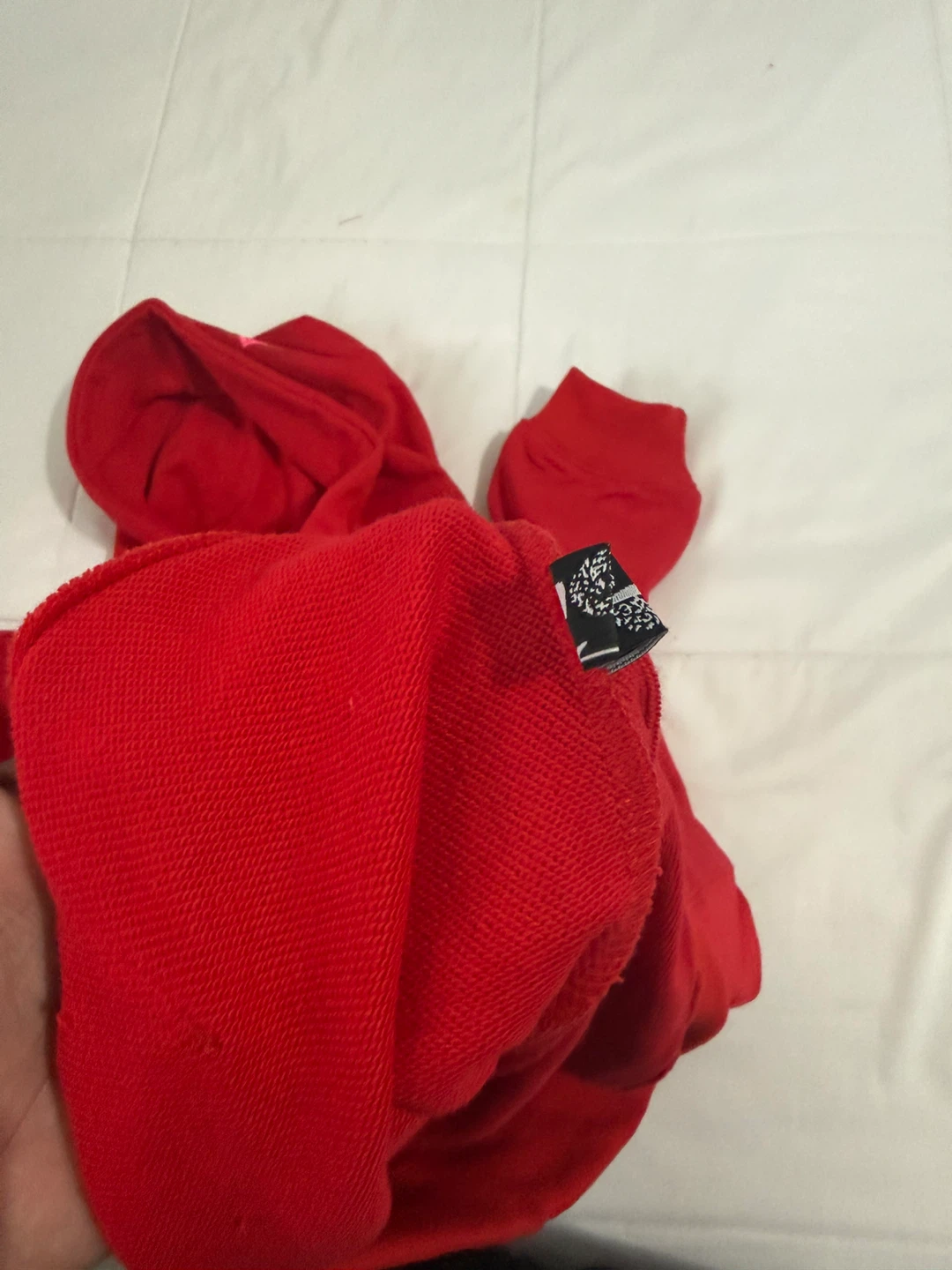 New SP5DER 555 Hoodie Red Size L - photo 5
