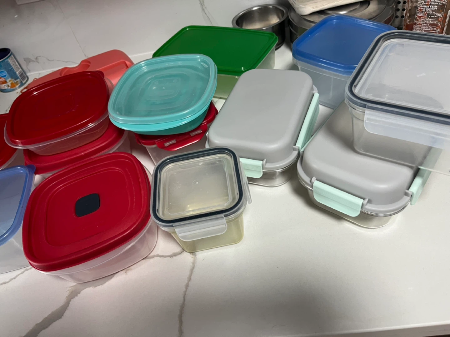 Mixed Set of Food Storage Containers - photo 2