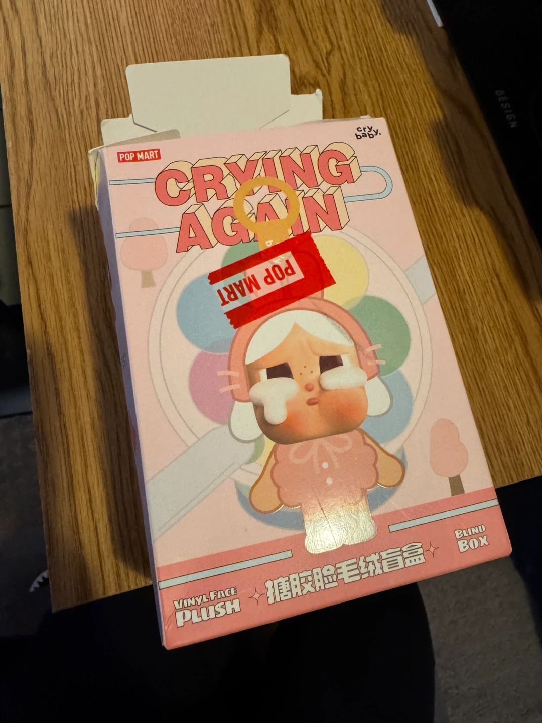 Pop Mart Cry Baby Crying Again Plush Blind Box