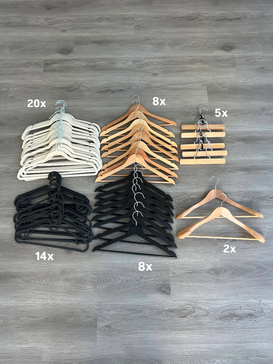 Set of Hangers
