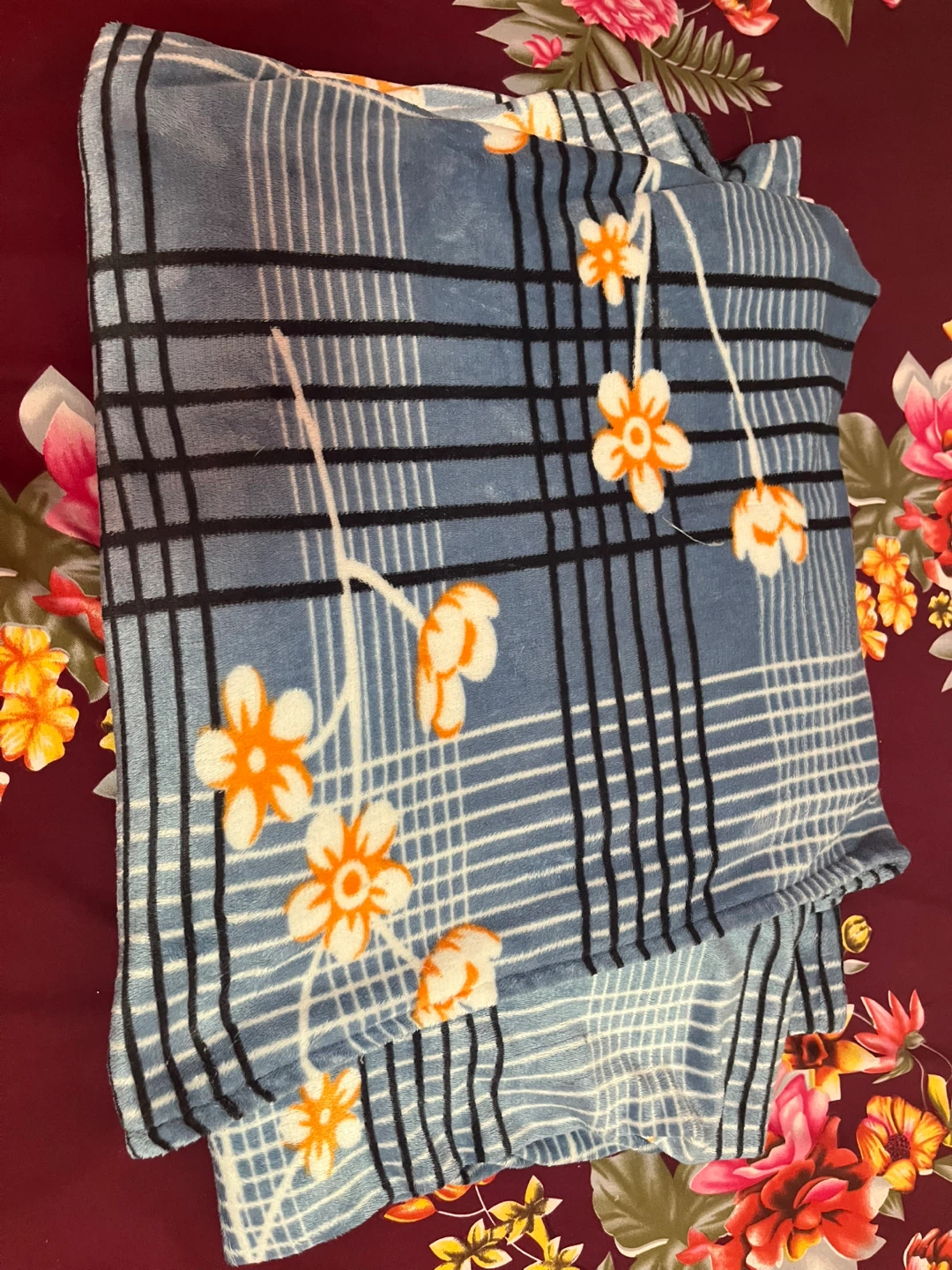 Floral Pattern Blanket