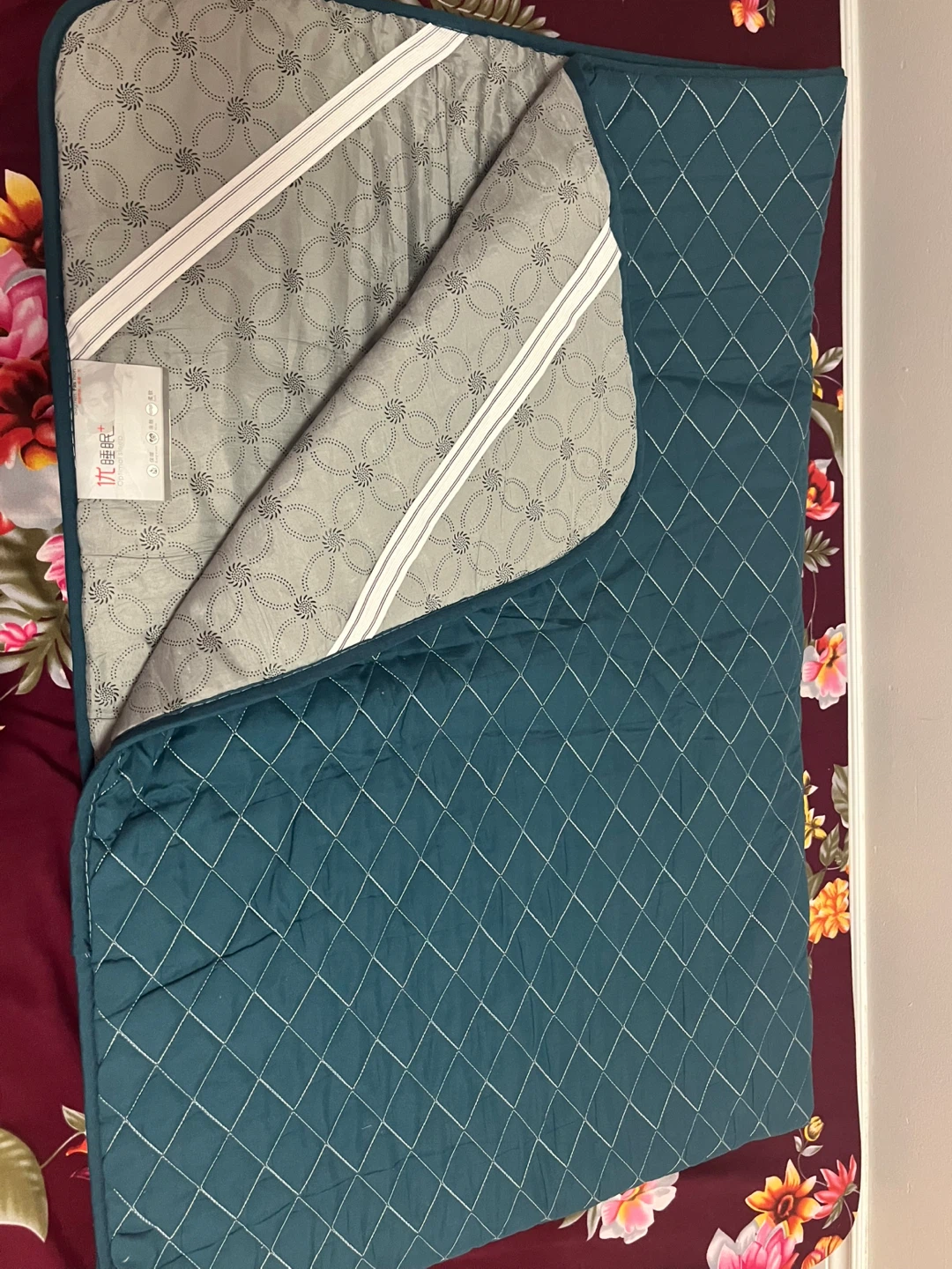 Teal Japaneses foldable Mattress