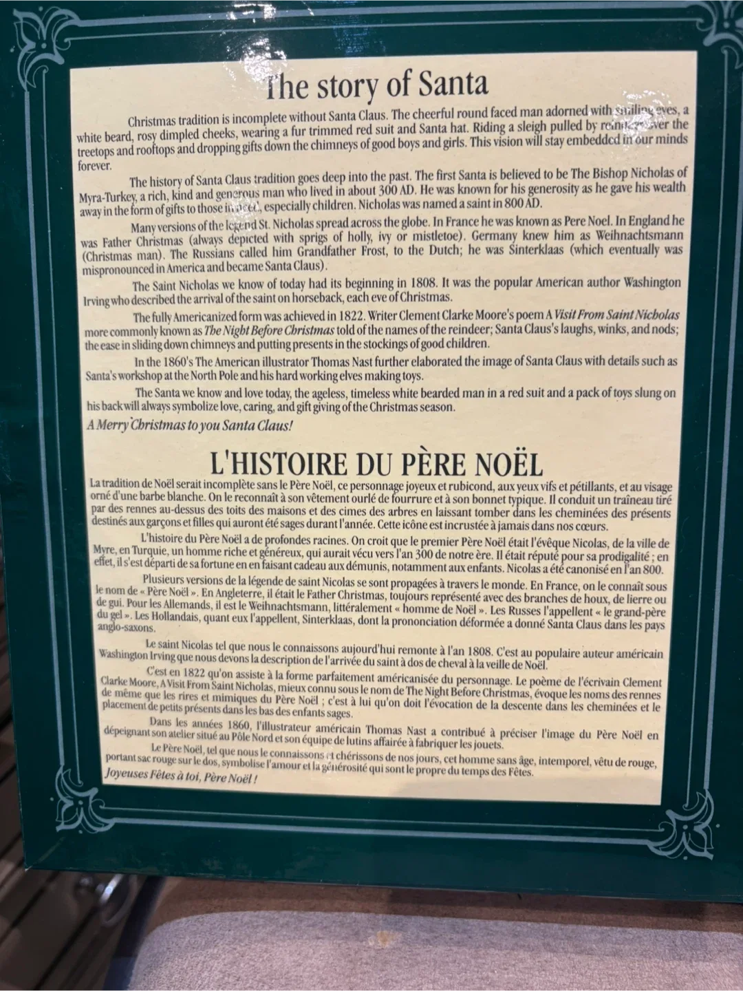 North Pole Collectibles Story of Santa Ornaments Set image indicator(2)