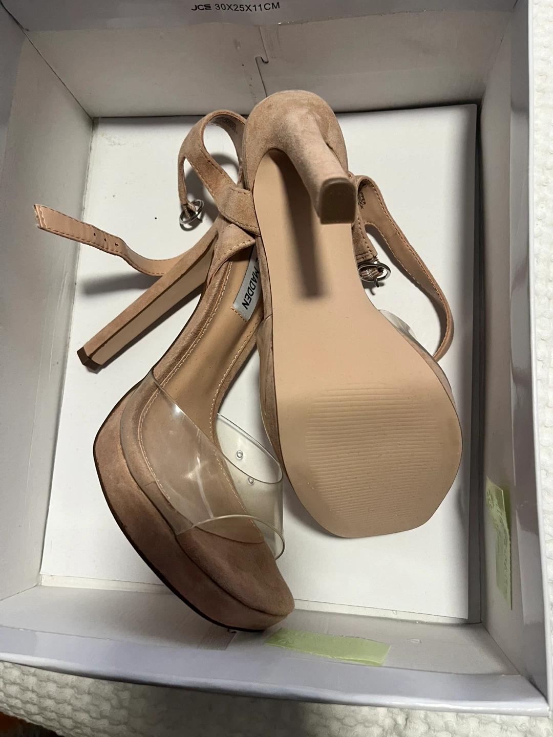Steve Madden Madeline nude platforms - photo 2