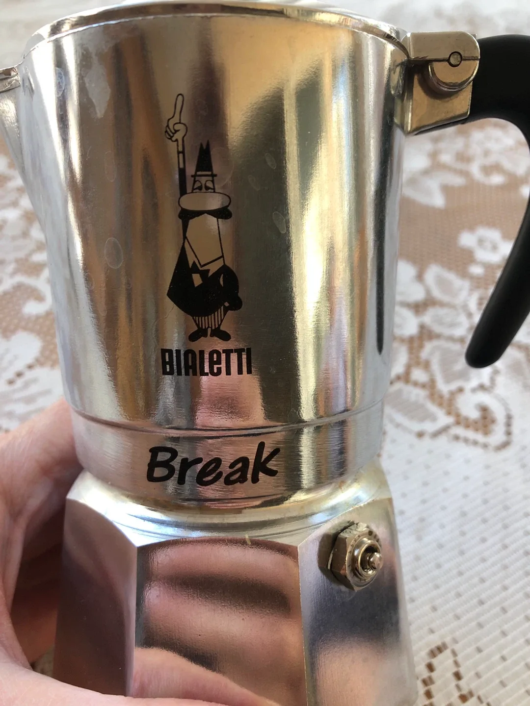 Bialetti Break Moka Pot - Silver image indicator(3)