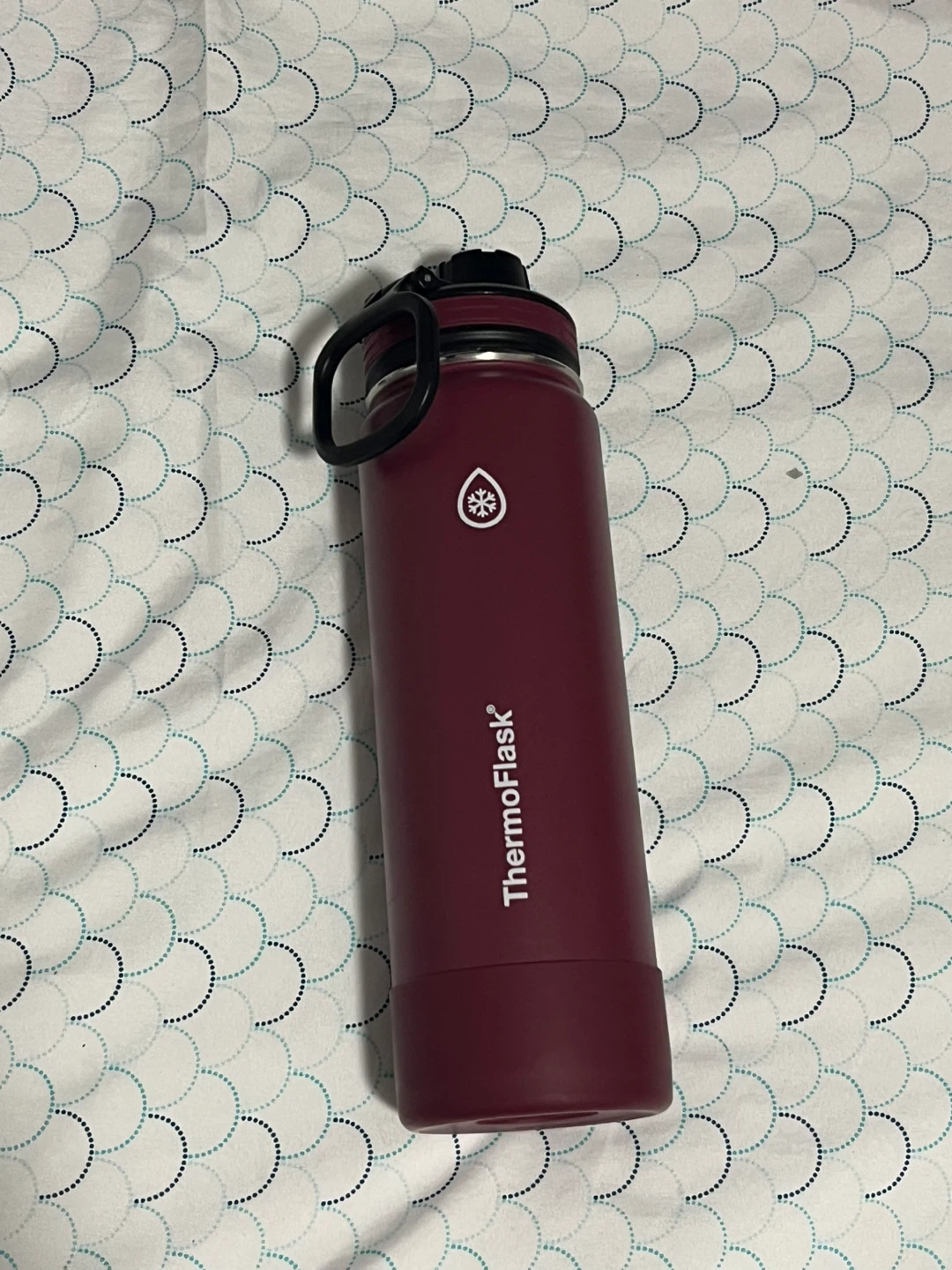 ThermoFlask Burgundy Water Bottle