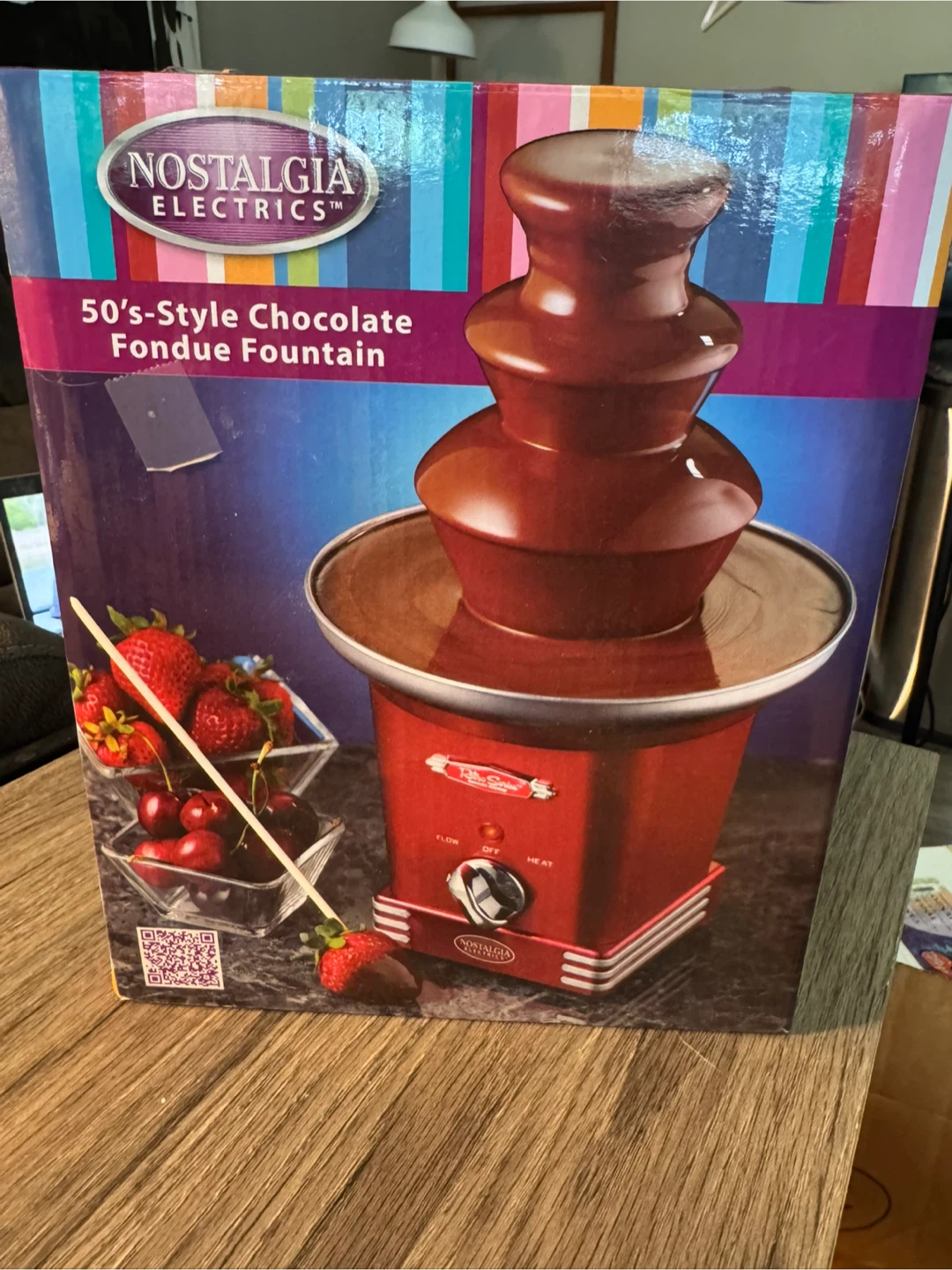 Nostalgia Electrics 50's-Style Chocolate Fondue Fountain