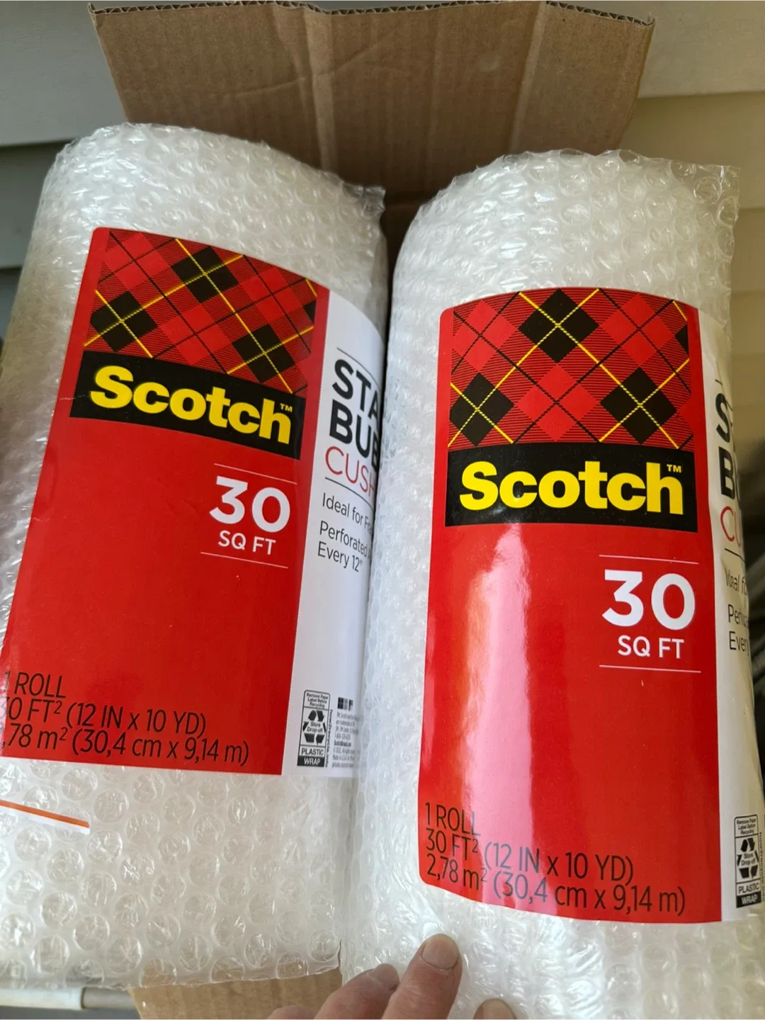 30ft Rolls of Bubble Wrap (new)