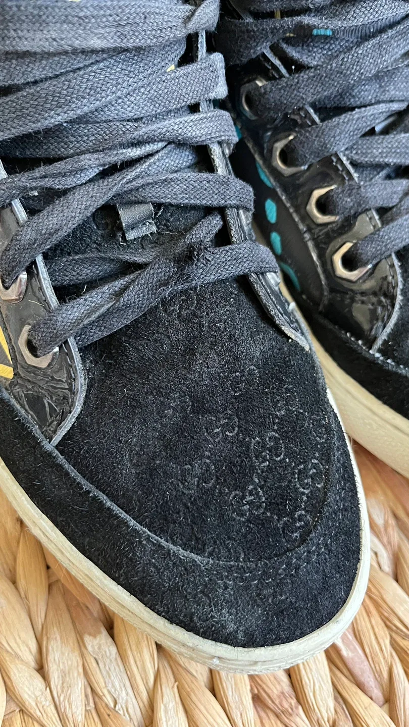 Gucci Black High-Top Sneakers image indicator(3)