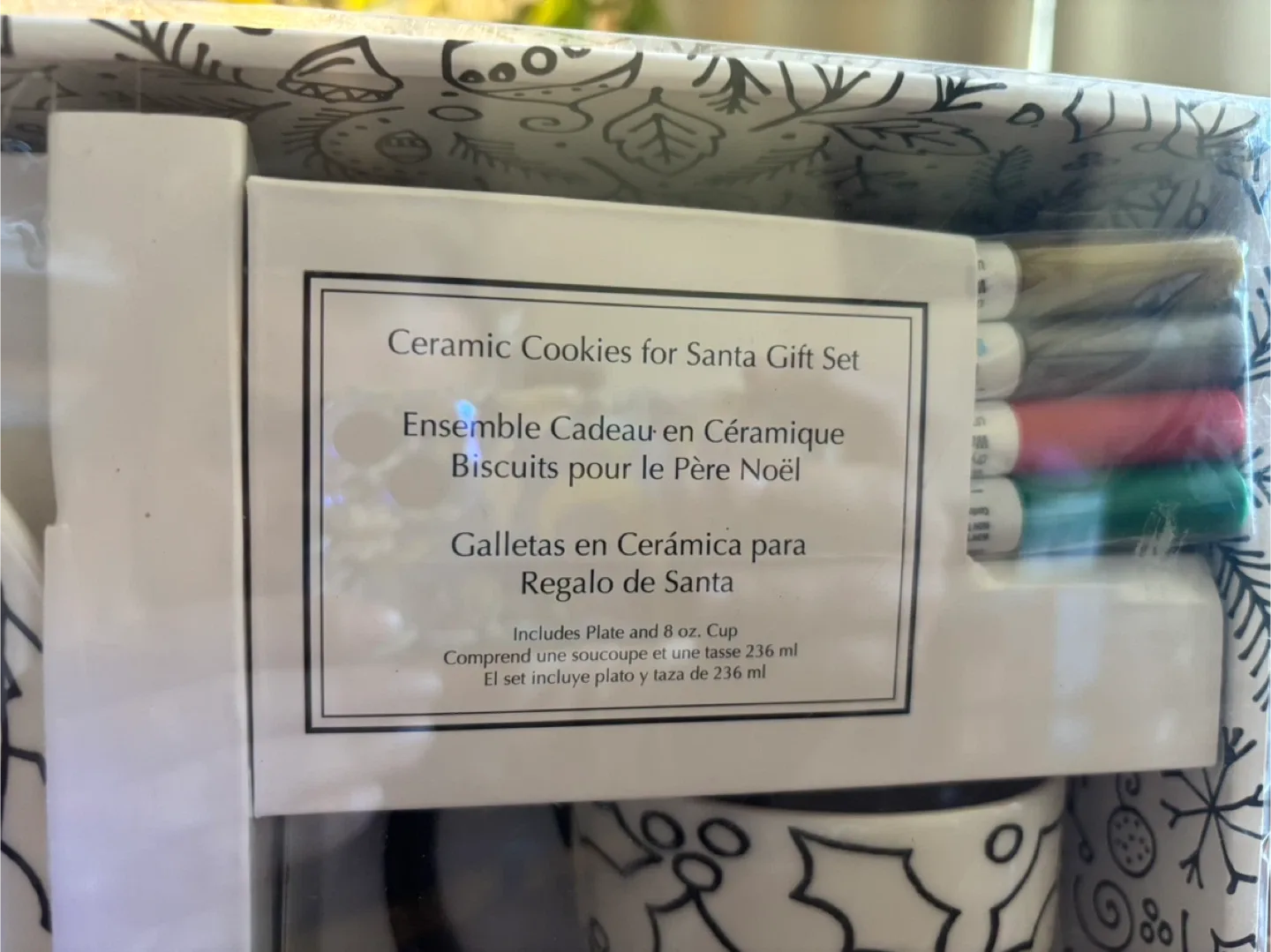 Ceramic Cookies for Santa Gift Set - New image indicator(6)