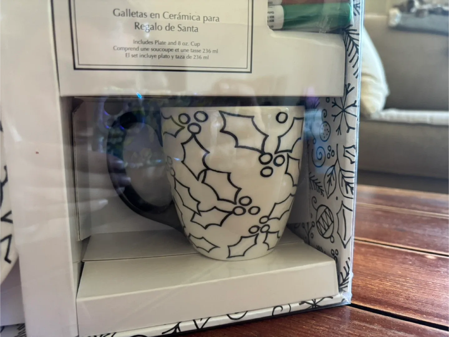 Ceramic Cookies for Santa Gift Set - New image indicator(5)