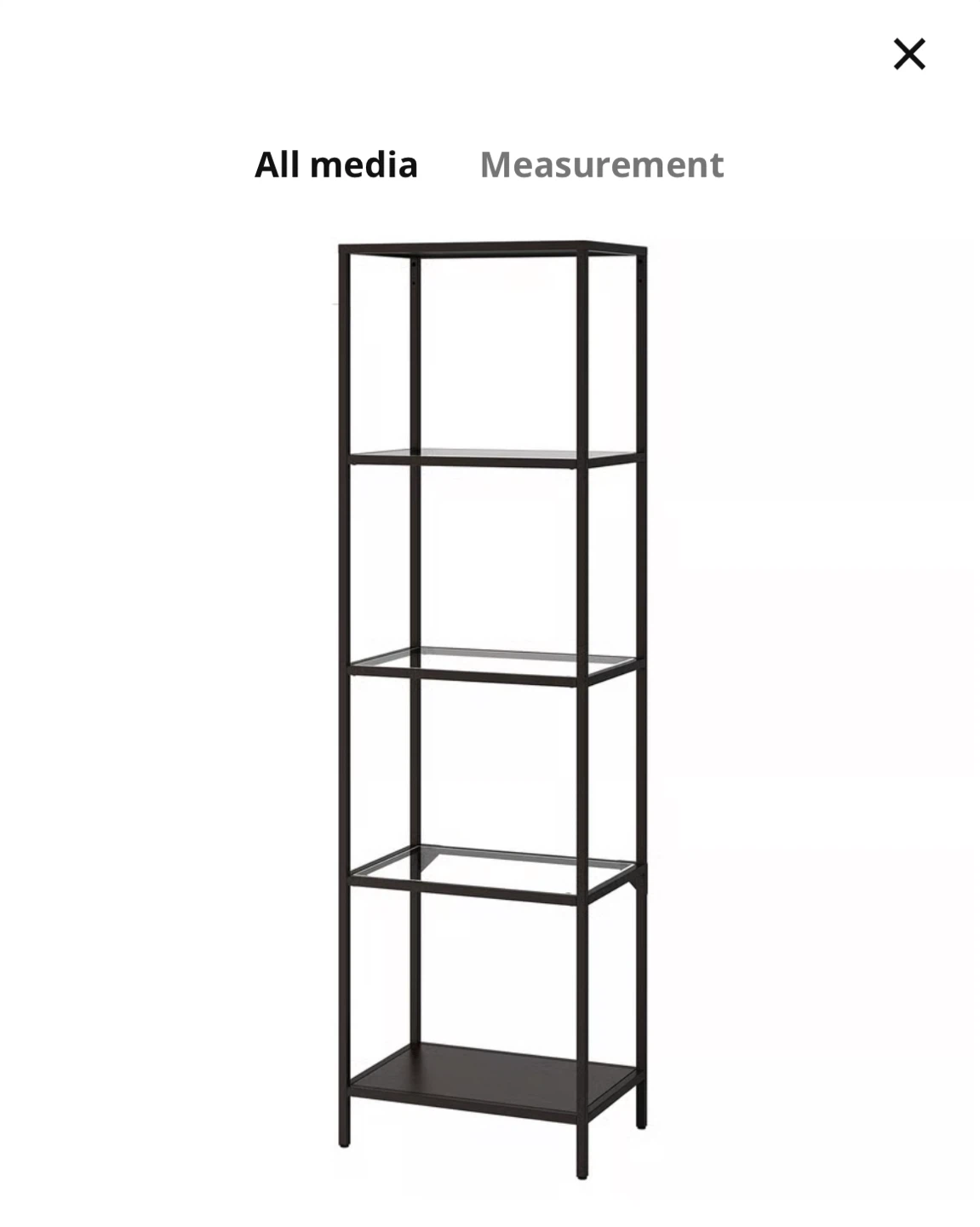 IKEA Vittsjö White Shelf Unit - photo 3