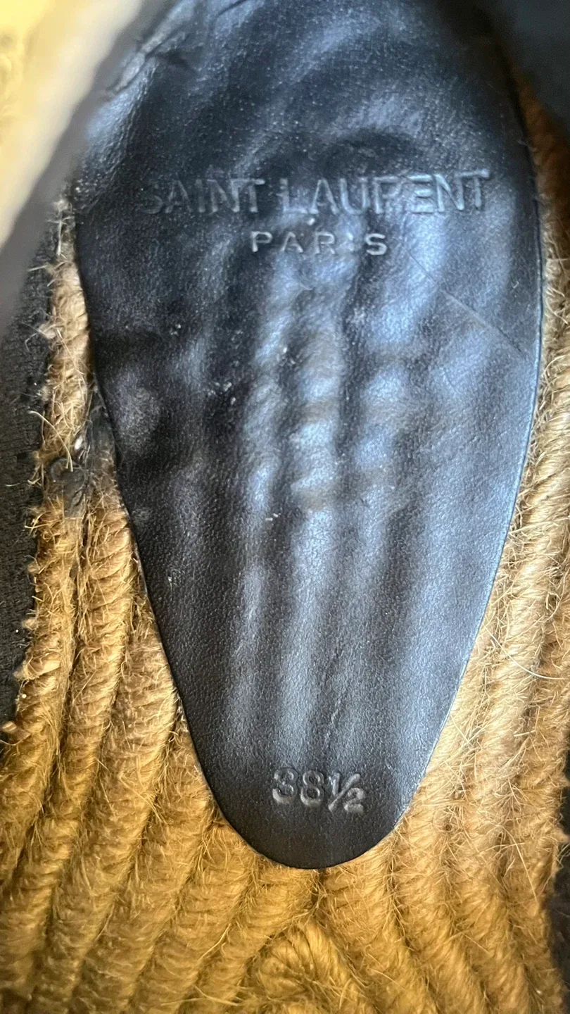 YSL Espadrilles, Size 38.5 image indicator(6)