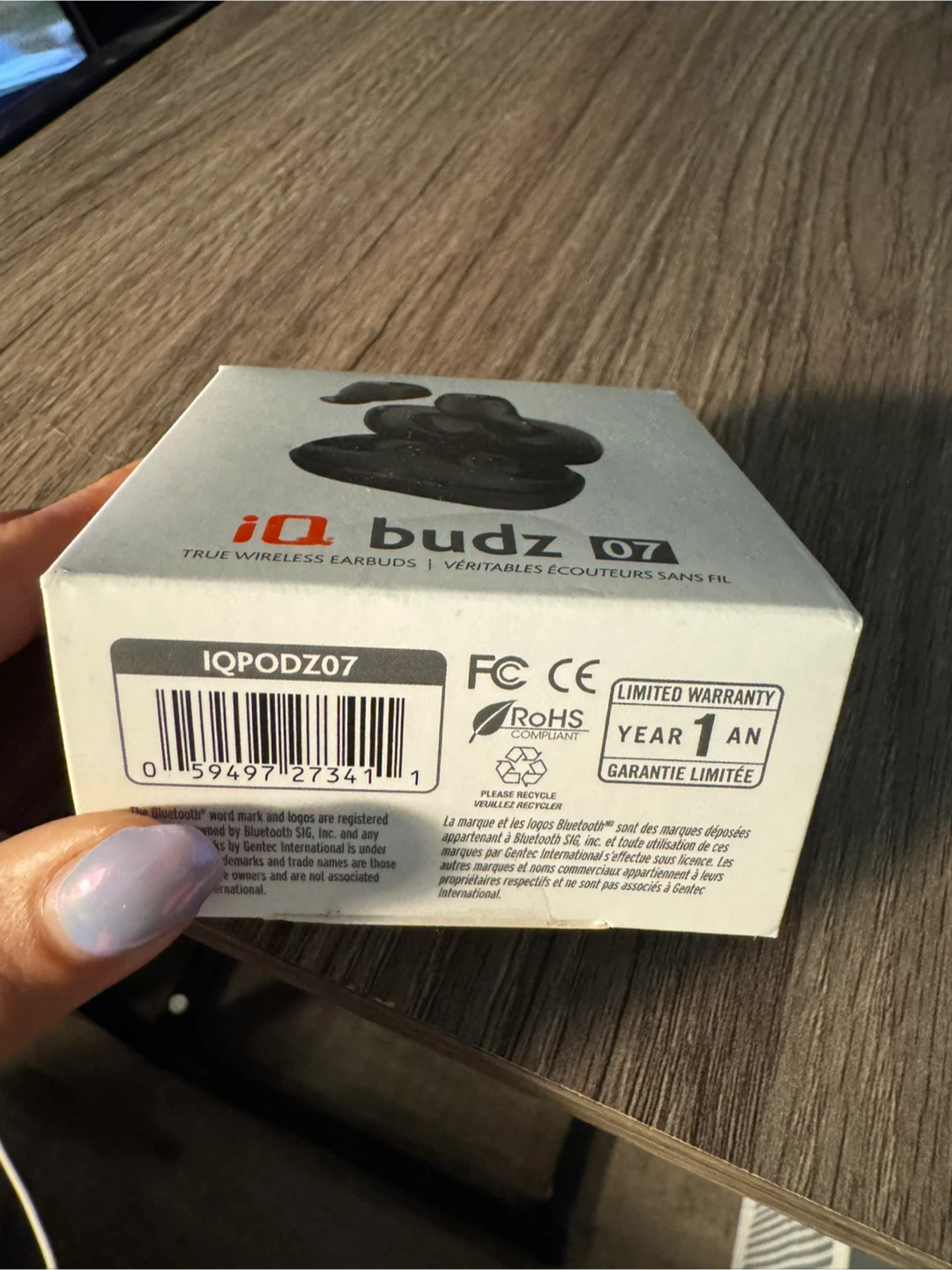 iQ budz 07 True Wireless Earbuds - New in Box - photo 2