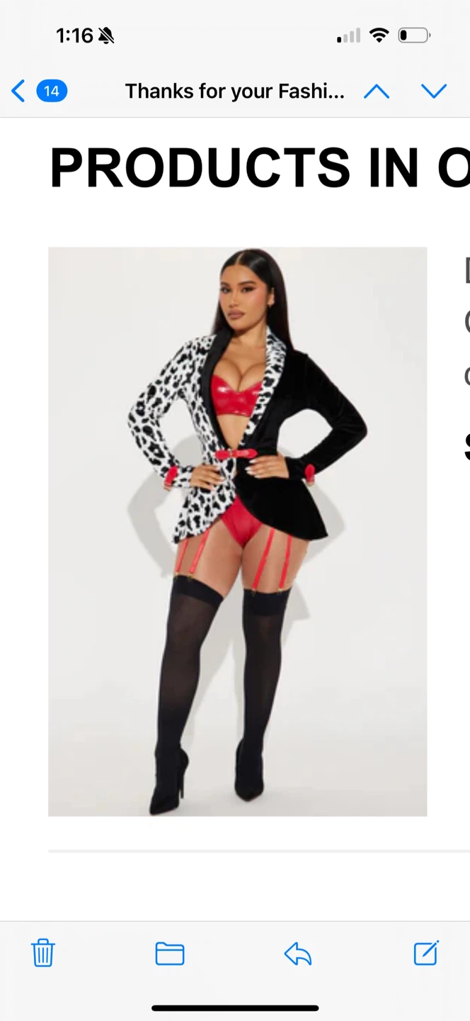 Cruella Da Ville Halloween Costume