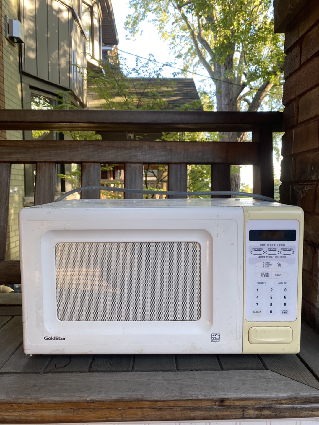Free perfect condition microwave