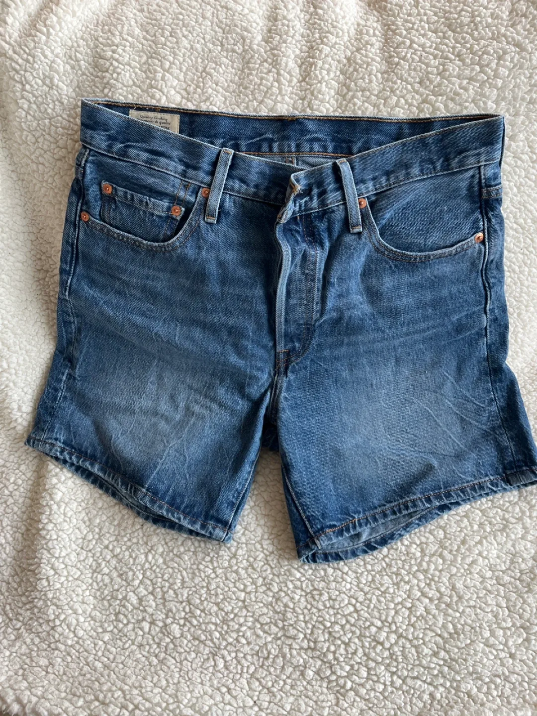 Levi's 501 Denim Shorts image indicator(2)