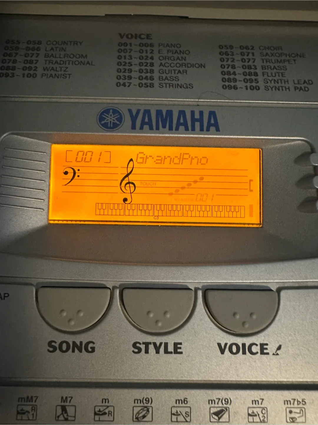 Yamaha PSR-273 Portable Keyboard image indicator(3)