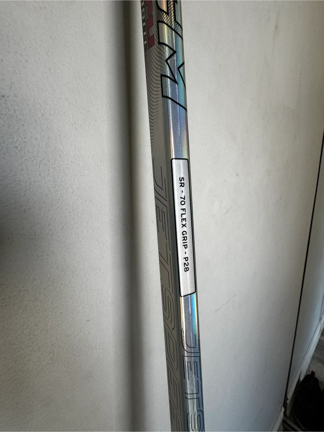 CCM JetSpeed FT8 Pro Hockey Stick, SR-70 Flex, P28 image indicator(3)