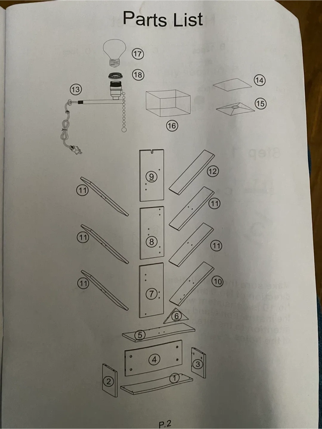 Tree Bookshelf w/ Lamp (New) image indicator(3)