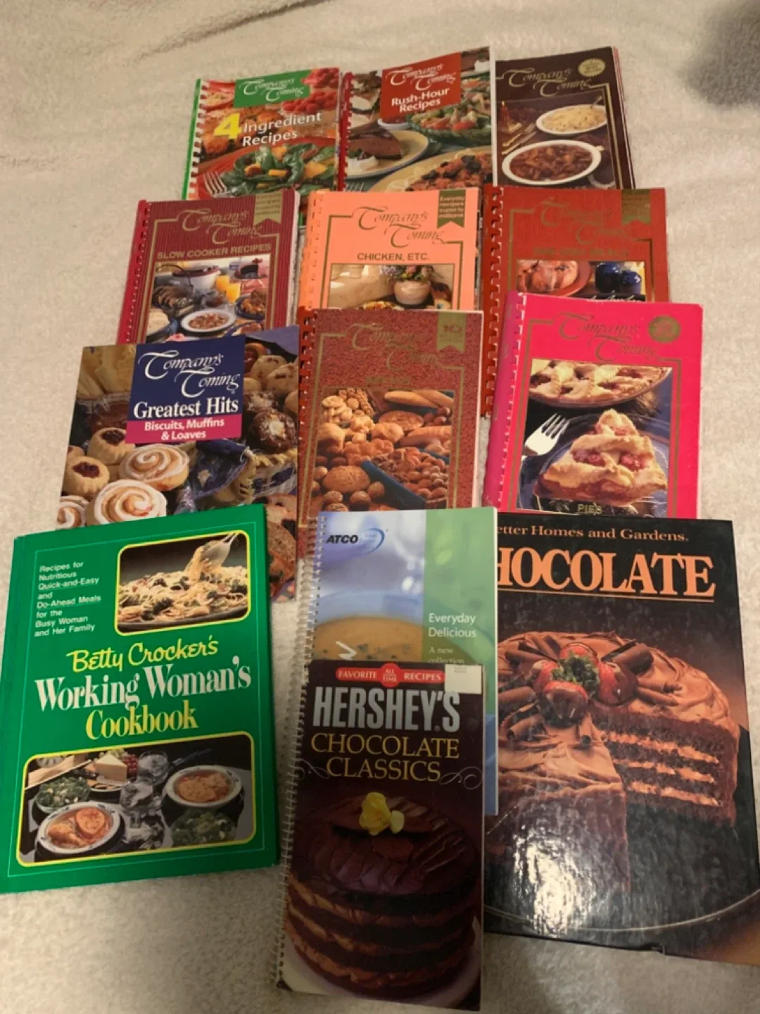 Lot of Company’s Comming Cookbooks