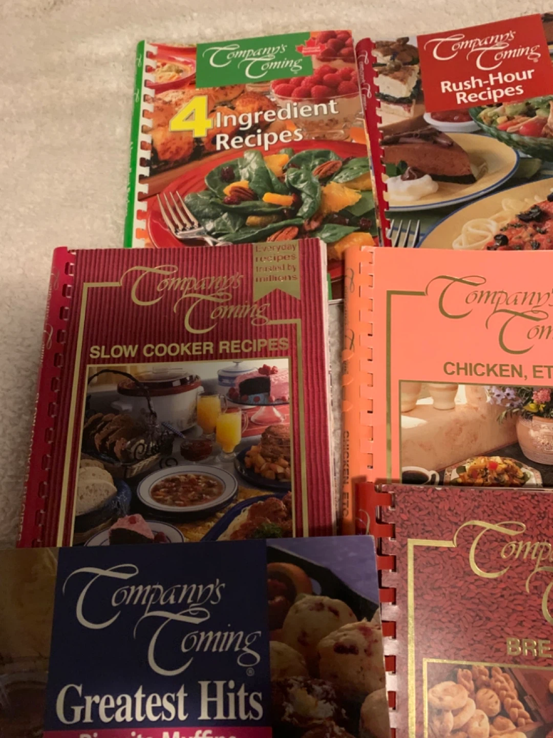 Lot of Company’s Comming Cookbooks - photo 2