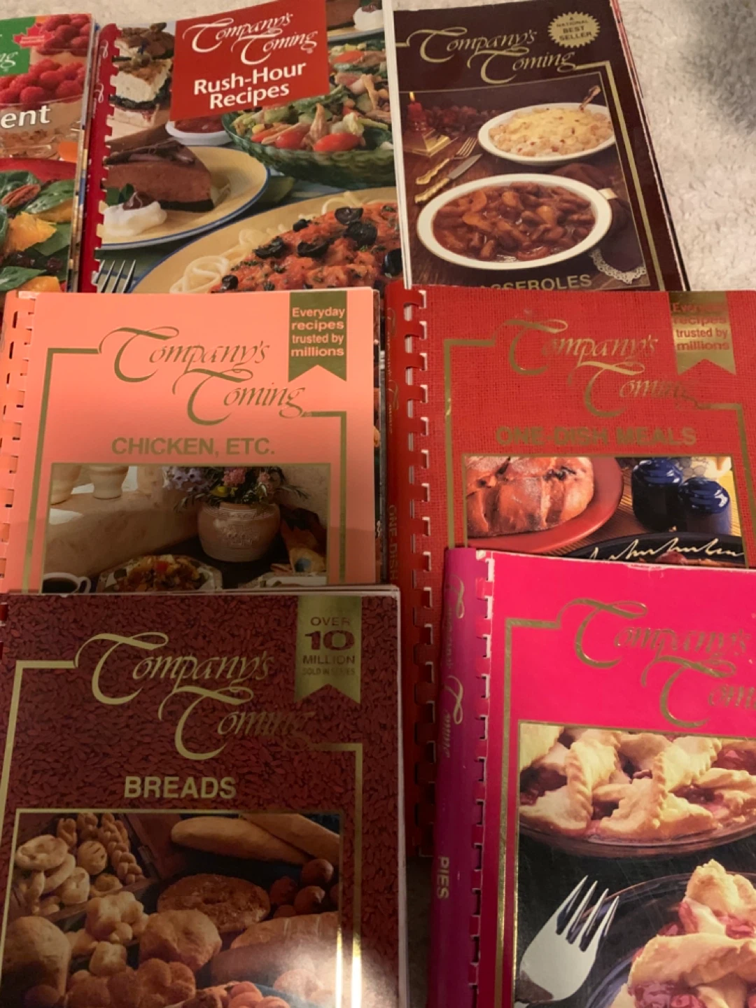 Lot of Company’s Comming Cookbooks - photo 3