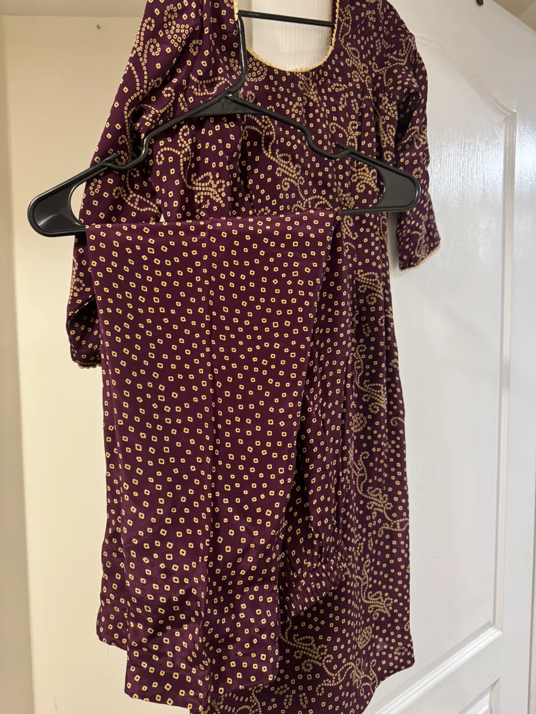 Purple Kurti Set - photo 3