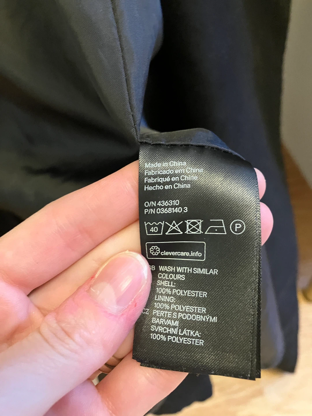 H&M Black Coat - Size US 2 - photo 3