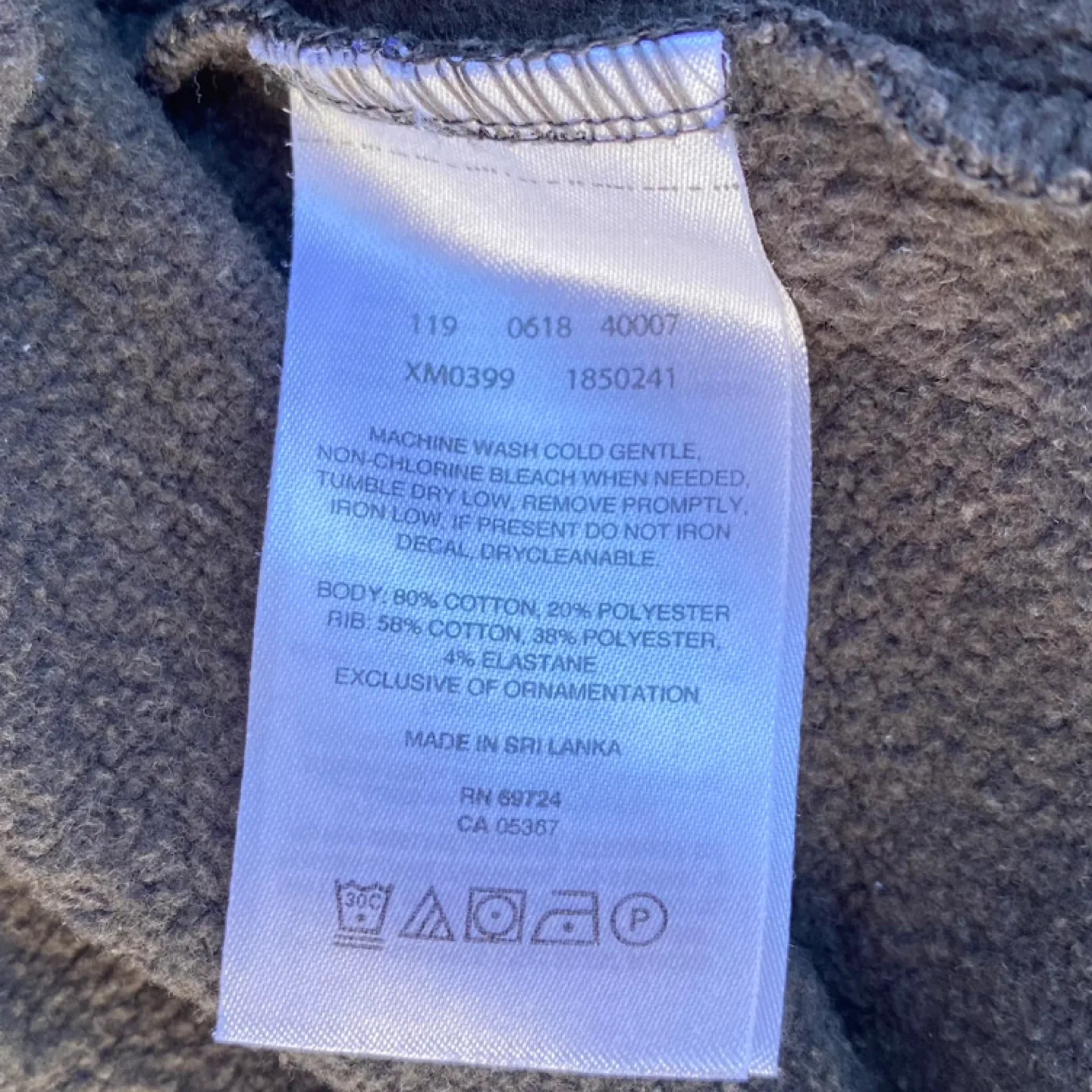 Columbia Grey Hoodie XL image indicator(6)