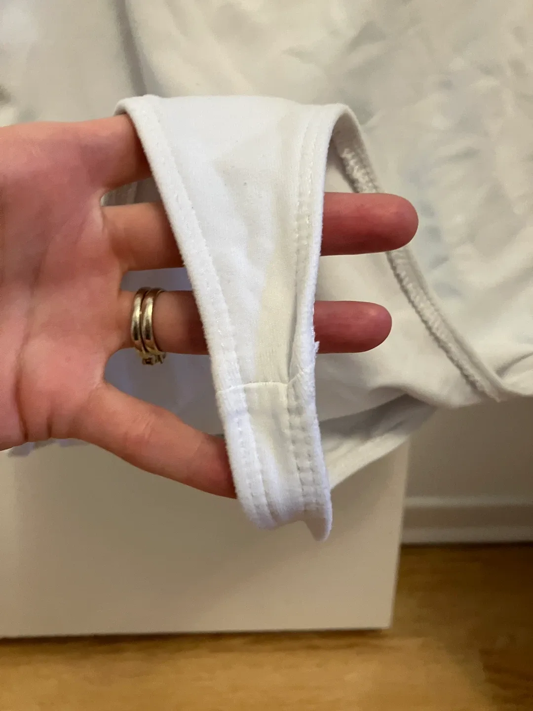 Aritzia Babaton Contour White Bodysuit image indicator(3)