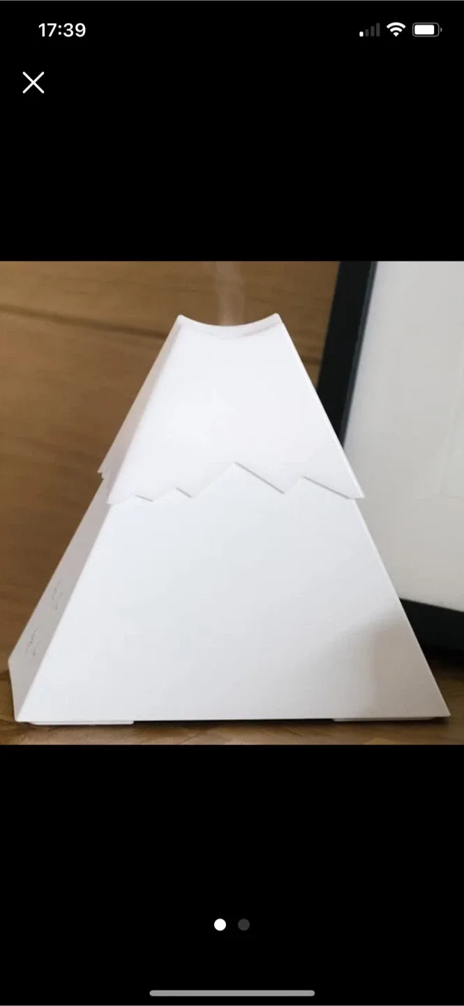 White Pyramid Humidifier thumbnail