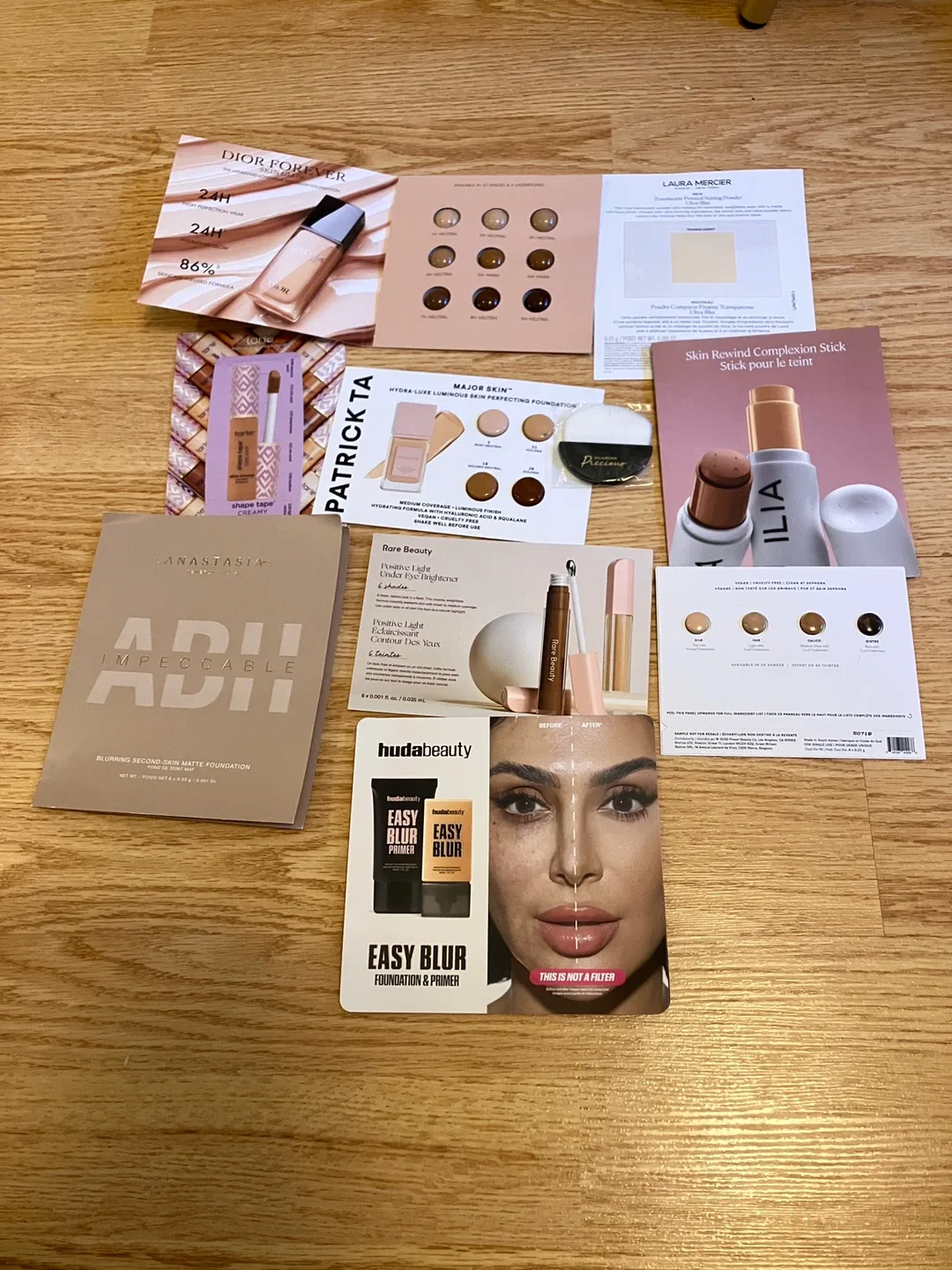 Brand new Clarins brush and Samples thumbnail