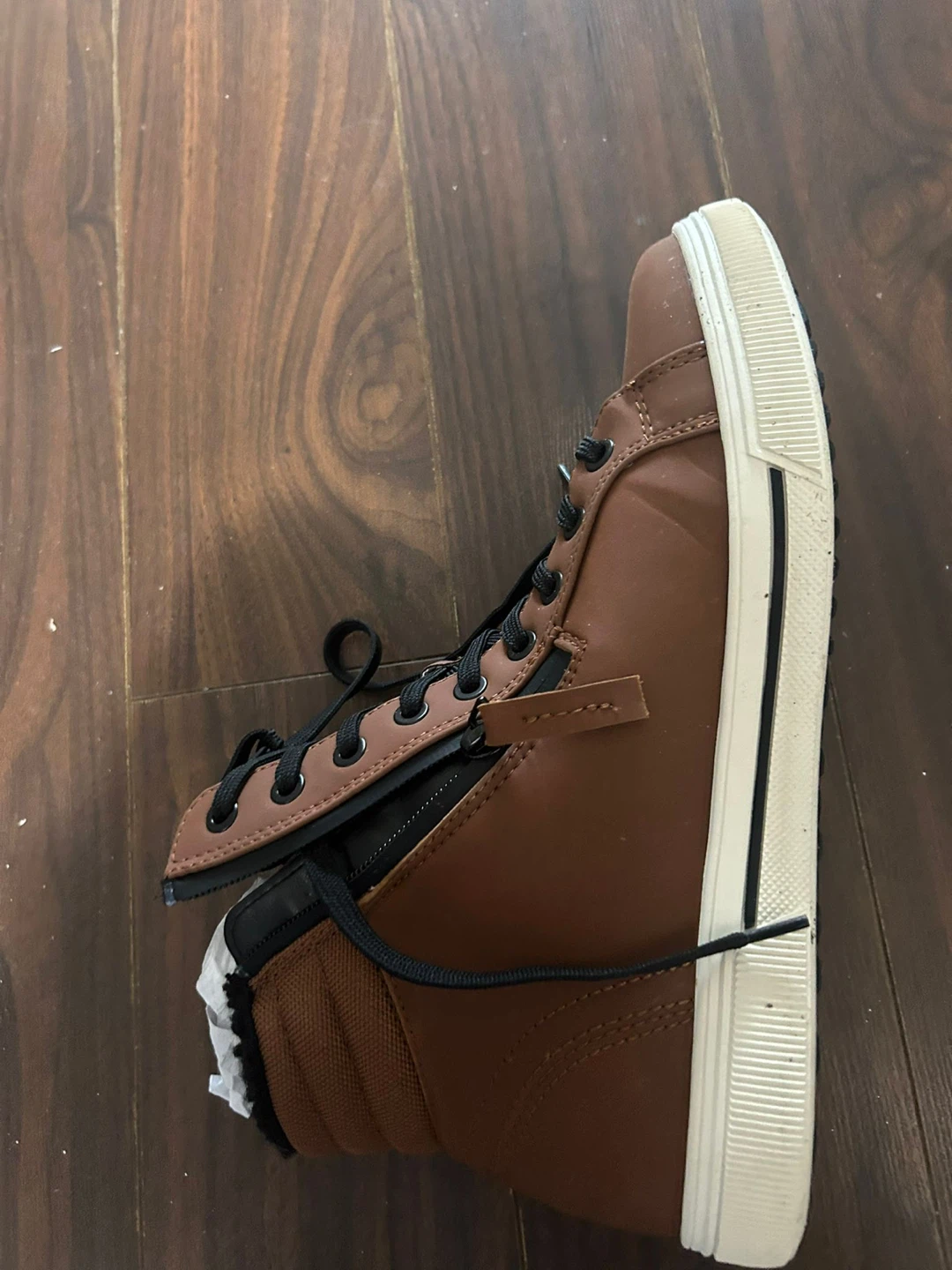 ALDO Brown High-Top Sneakers
