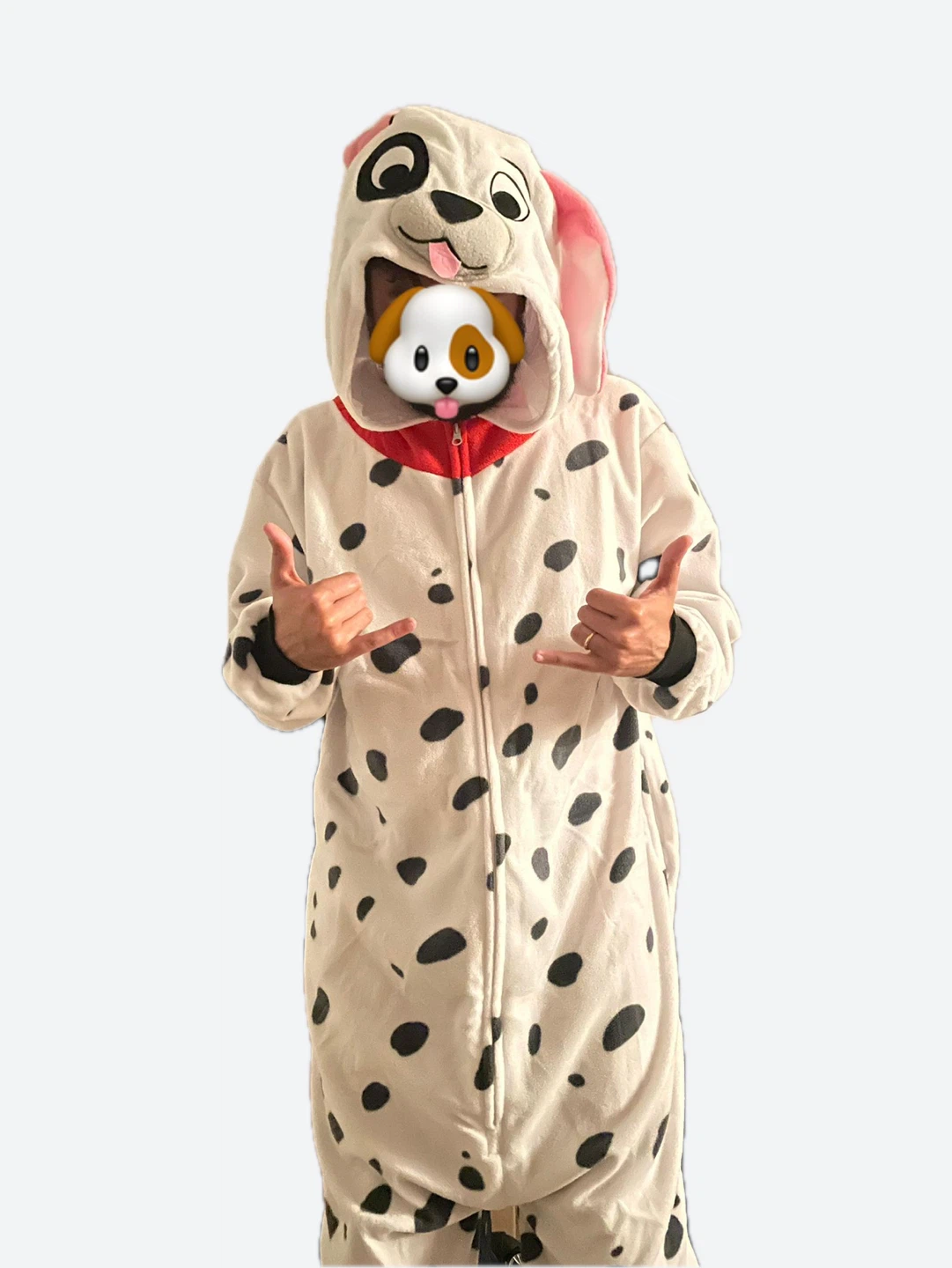 NEW Dalmatian Onesie Adult Costume