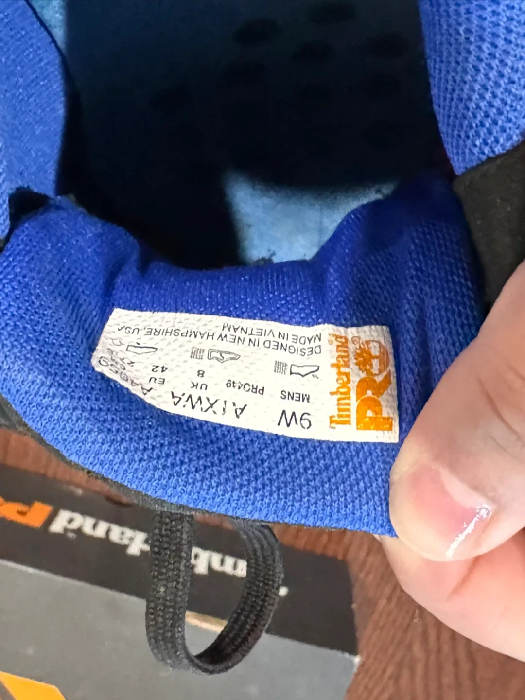 Timberland PRO Anti-Fatigue Technology Black Sneakers - Size 9W image indicator(5)