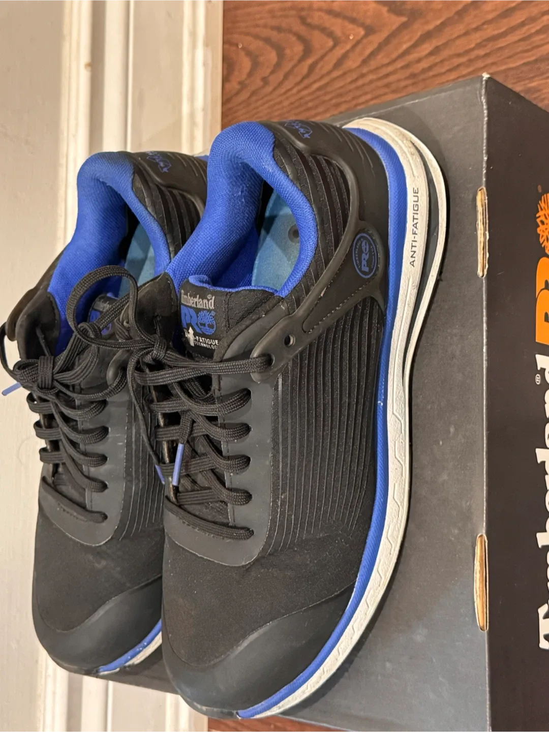 Timberland PRO Anti-Fatigue Technology Black Sneakers - Size 9W image indicator(2)