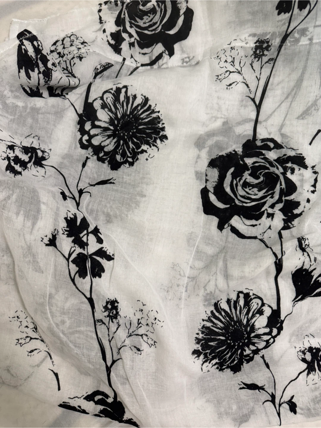 Floral Print Curtains