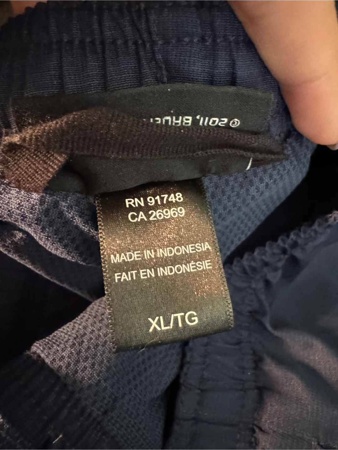 Bauer XL/TG Navy Blue Athletic Pants - photo 3