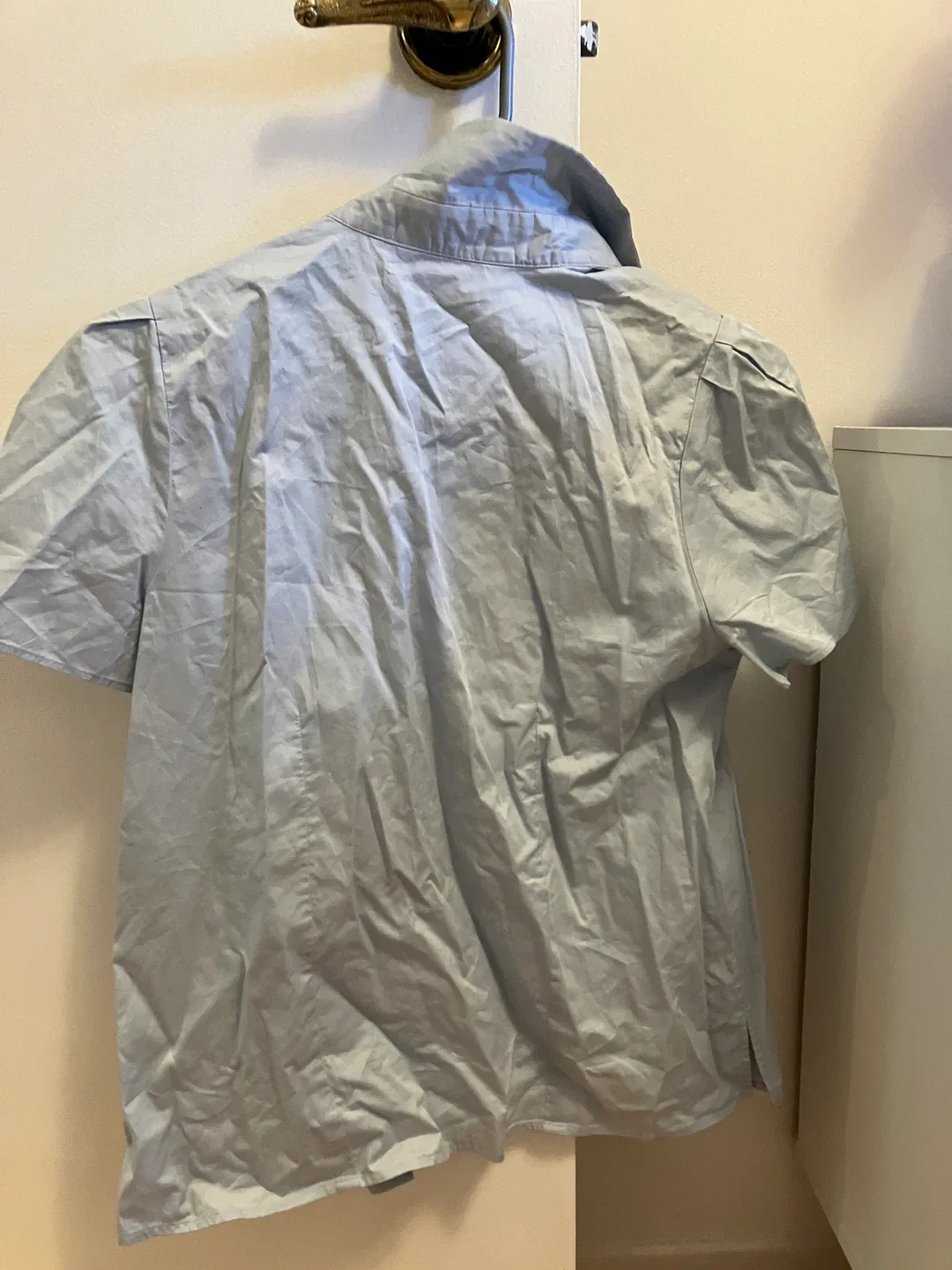 Club Monaco XS Light Blue Cotton Blouse image indicator(6)