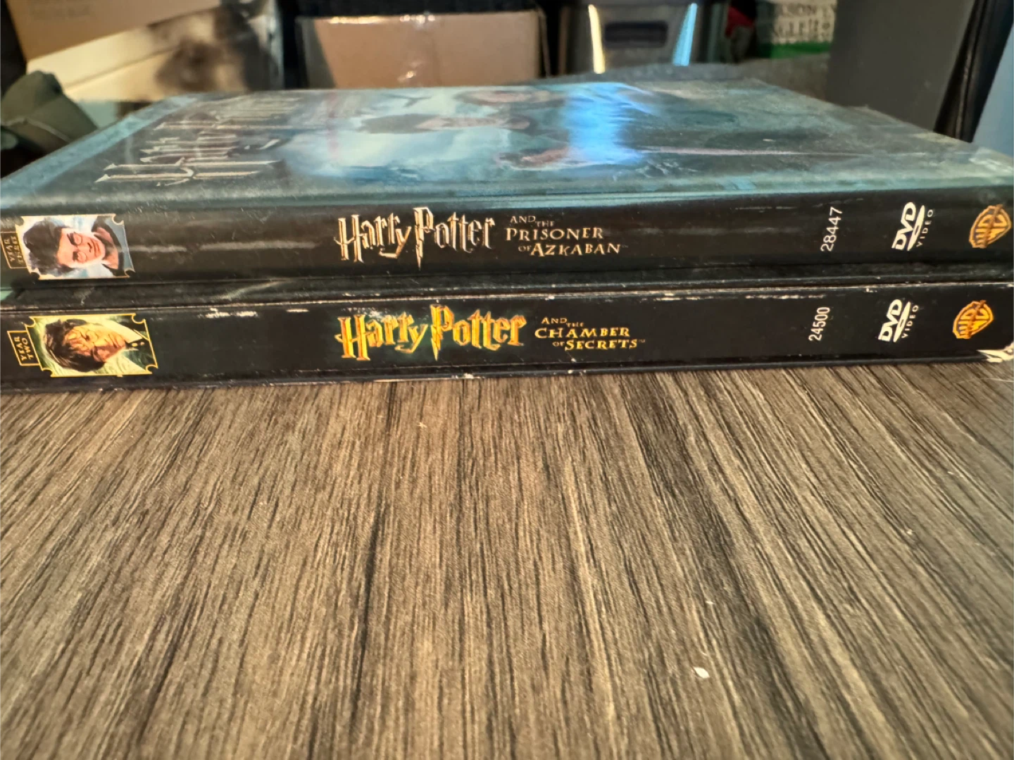 Harry Potter DVDs - Prisoner of Azkaban & Chamber of Secrets