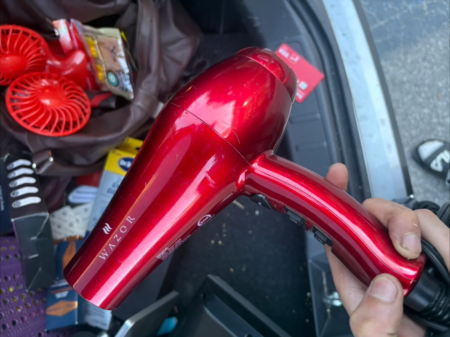 Wazor Hair Dryer & Coolair Mini Fans image indicator(3)