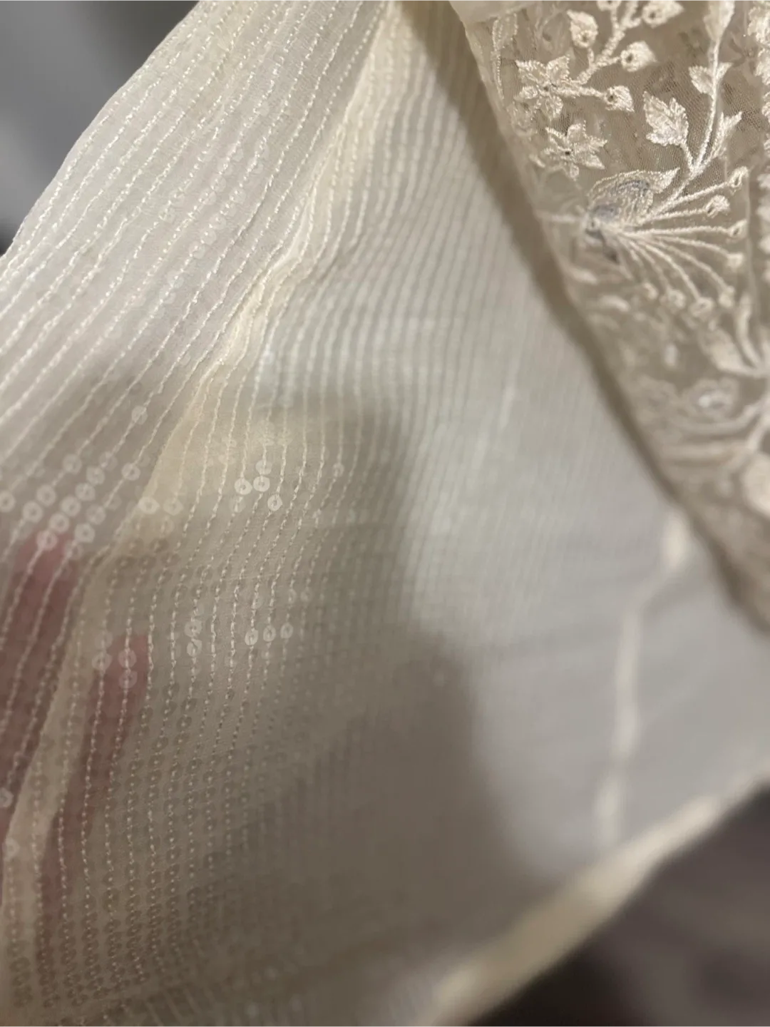 Cream Lehenga Choli Set image indicator(3)