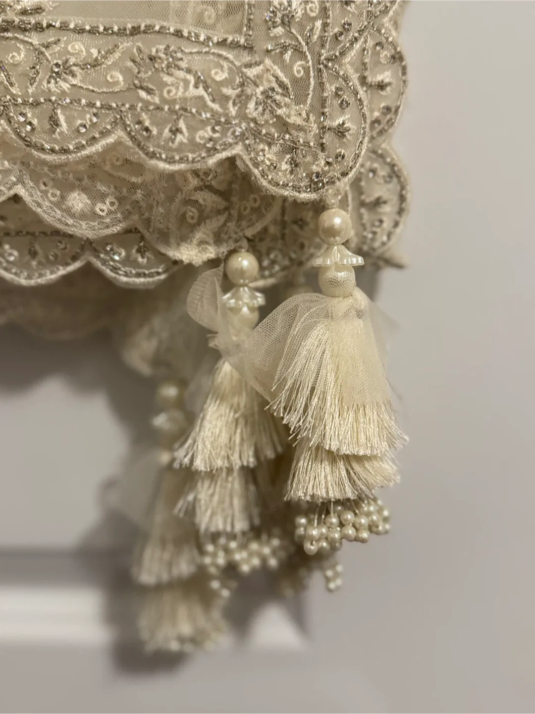 Cream Lehenga Choli Set image indicator(6)