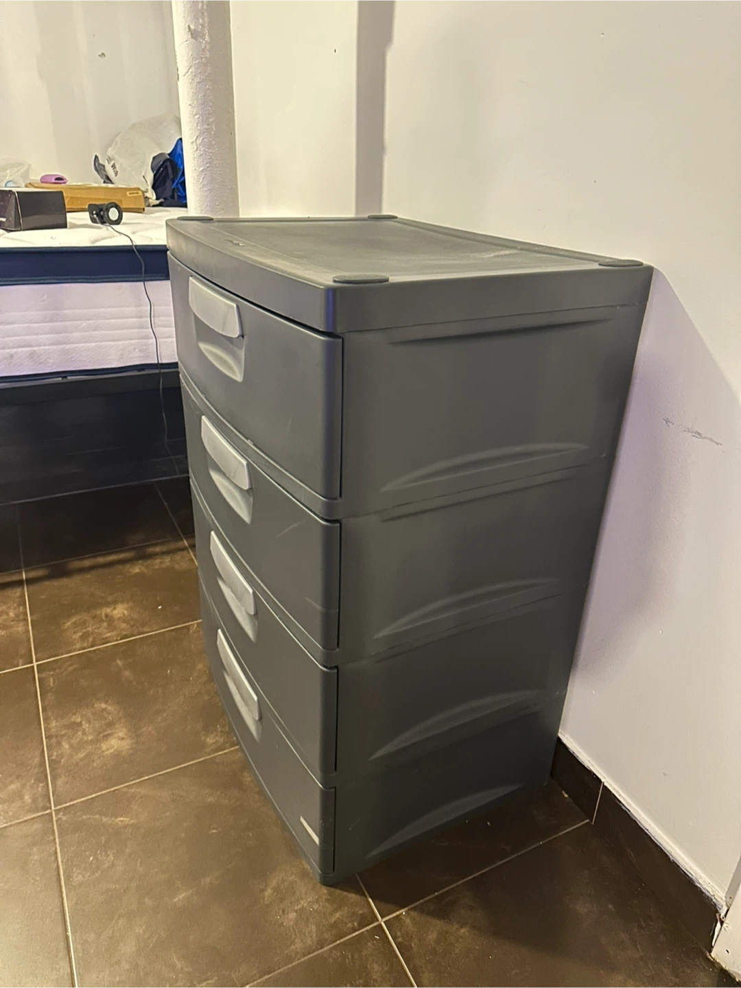 TWO (2) Sterilite 4 Drawer Unit - Gray - photo 3