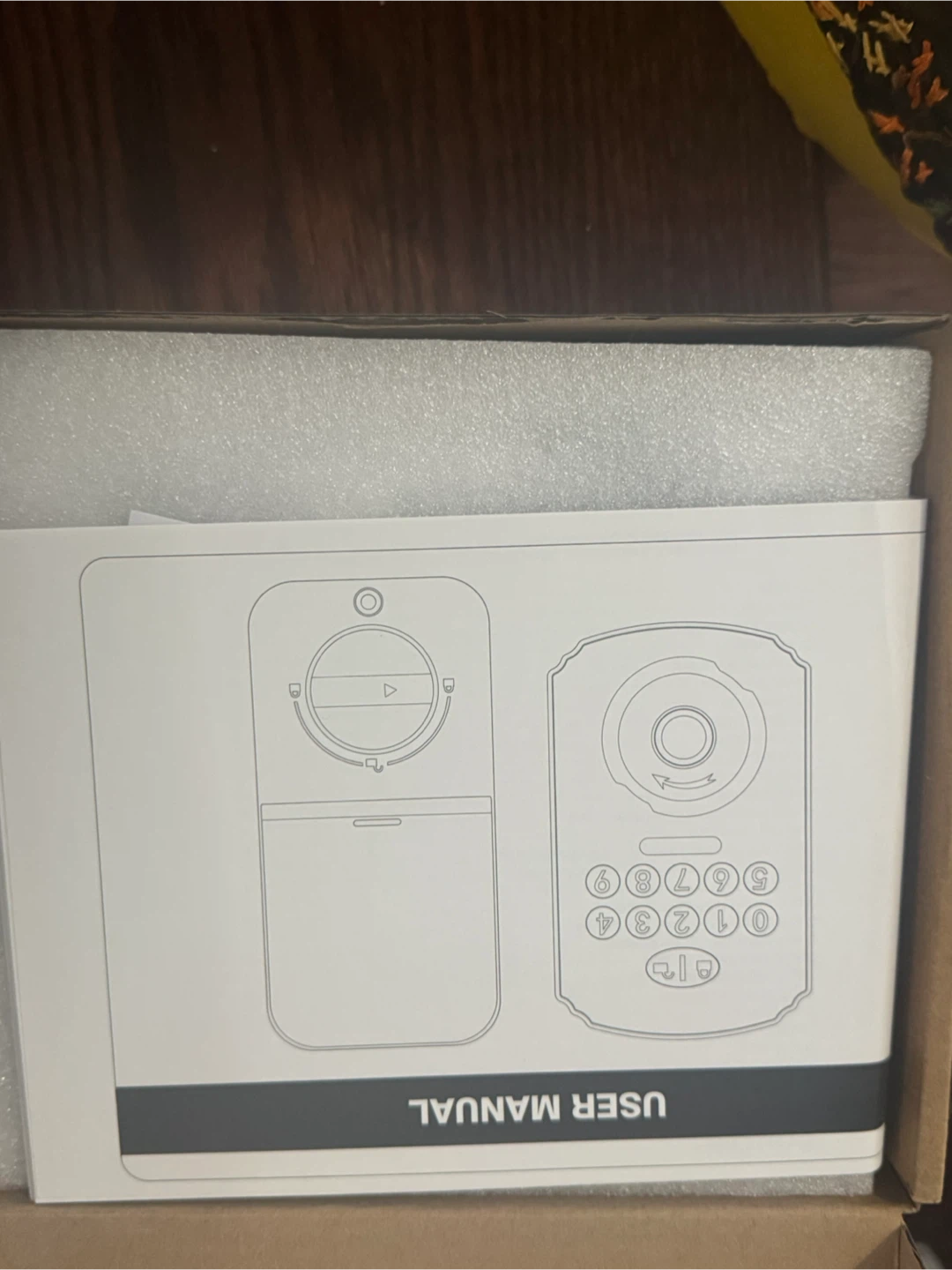 Keypad & Fingerprint Door Lock - New in Box! - photo 2